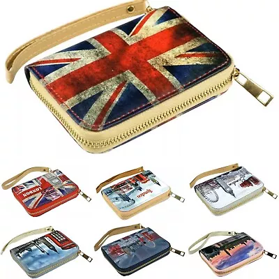 Union Jack Big Ben Bus London Souvenir Small Money Purse Ladies Wallet • £7.49