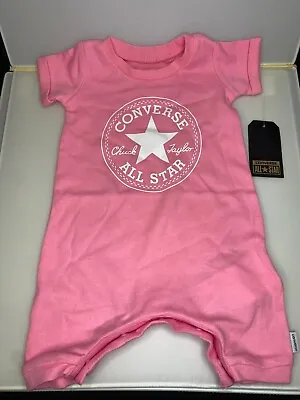 Converse Baby Grow Pink - Baby 0-3 Months - Brand New With Tags • £10