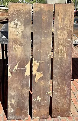 3 Antique 42x6.5x3/4  Oak Dining Table LEAVES Top Board Reclaimed Leaf Lumber *h • $85