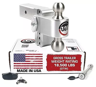 $274 • Buy Weigh Safe LTB4-2.5-SET TurnOver Ball 180� 4  Drop 2.5  Receiver W/ Lock Set