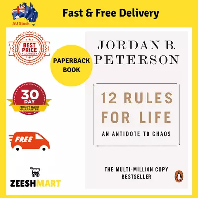 $15.22 • Buy 12 Rules For Life: An Antidote To Chaos By Jordan B. Peterson | PAPERBACK BOOK