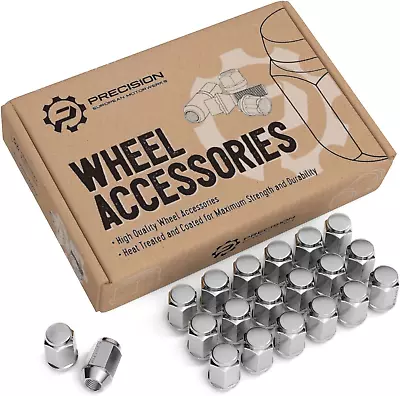 20Pcs 1/2-20 Lug Nuts Bulge Closed End Cone Acorn Seat 3/4  19Mm • $26.41