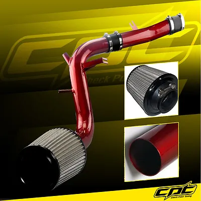 For 13-17 Veloster Turbo 1.6L 4cyl Red Cold Air Intake + Stainless Air Filter • $119.96