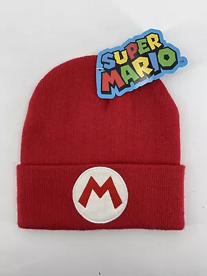 Super Mario Bros Knit Beanie Cap Hat Nintendo Official Licensed Product New Tags • $18.74