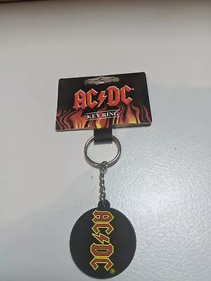 ACDC Rubber Keyring - Australian Rock Band - Album • $8.99