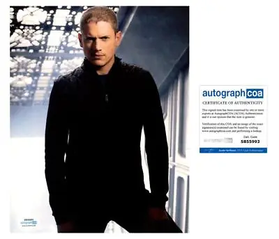 Wentworth Miller  Prison Break  AUTOGRAPH Signed 'Michael Scofield' 8x10 Photo • $65