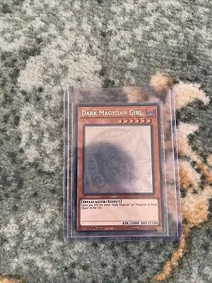 Yugioh Ghost Rare 1st Edition Dark Magician Girl. Ghost From The Past 2 • £190