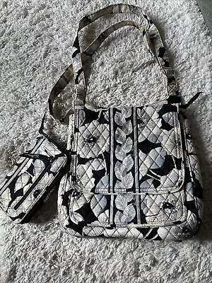 Vera Bradley Camelia Pattern Shoulder Crossbody 12”x13”+ Wallet • $13.50