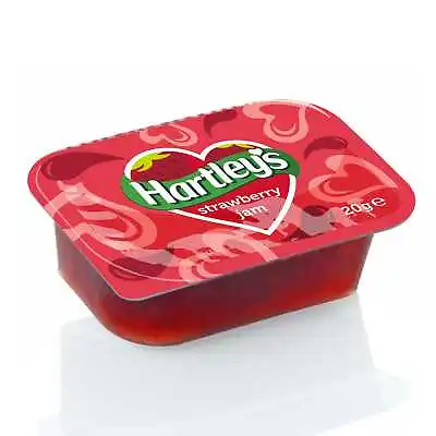 Hartleys Strawberry Jam Portions - 1x100x20g • £20.66