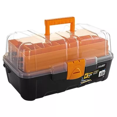 Tool Lab 16  Multi Functional Cantilever Storage Box 3 Storey Trays - TL150 • £24.66