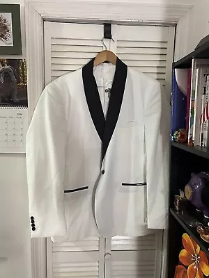 COOFANDY Men's Tuxedo Jacket Wedding Blazer One Button SIZE 3XL • $30