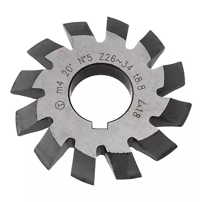 M4 No.5 20 Degree HSS Involute Gear Cutter Module Rack Milling Lathe Machine • $46.95