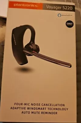 Plantronics Voyager 5220 Black In-Ear Headsets • $60