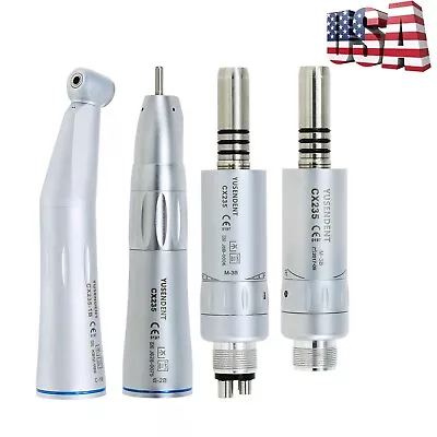 US COXO Dental Inner Water Low Speed Straight Handpiece Contra Angle Air Motor • $63.74