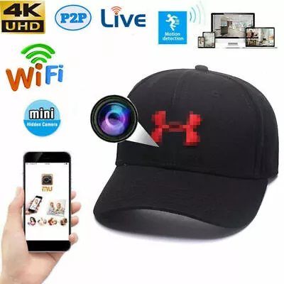 1080P HD New App Wifi Live Streaming Baseball Cap Security DVR Camera Recorder • $89.99