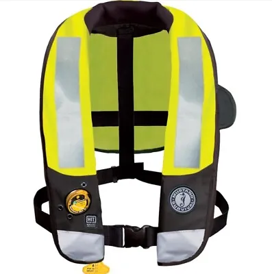 Mustang HIT High Visibility Inflatable PFD - Fluorescent Yellow/Green - Autom... • $299.99