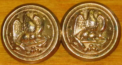 Antique Brass Buttons Civil War Union Navy • $14.99