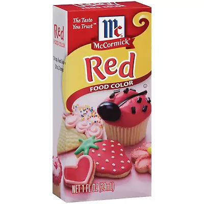 McCormick Red Food Color 1 Fl Oz • $12.39