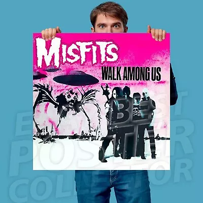 MISFITS Walk Among Us BANNER HUGE Vinyl Poster Tapestry Album Art • $46.25