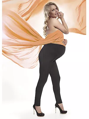 Y4 Maternity Trousers Fashion Pregnancy Long Warm Fleece Leggings Stefanie • £30.88