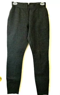 J. CREW Pixie Black Charcoal Viscose Blend Women's Skinny Pants Size 2 R • $17.99