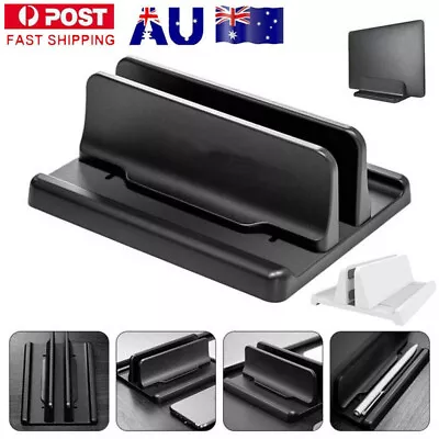 Vertical Laptop Stand For Macbook Air Pro Desktop Stand Adjustable Dock Size • $19.45