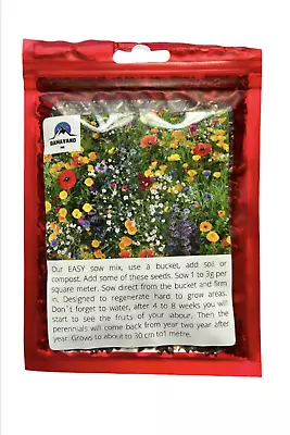 Wild Flower Seeds Kg Grow Meadow Scented Bee Butterfly Garden Cottage No Grass • £3.59