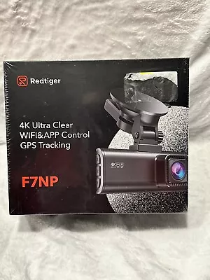 Redtiger F7NP 4K Ultra Clear Dash Cam With GPS Tracking • $79.99