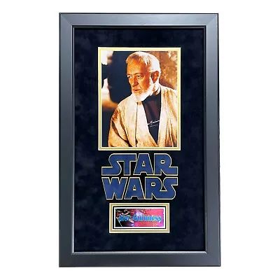 Alec Guinness Autographed Star Wars Obi-Wan Kenobi 8x10 Photo Framed JSA Signed • $3399.15