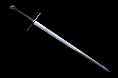 Handmade D2 Steel Viking Sword Battle Ready Sword With Leather Sheath • $250