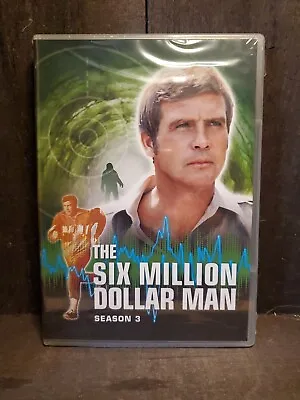 New The Six Million Dollar Man Complete Season 3 SEALED Three 2012 W/ Commentary • $12.99