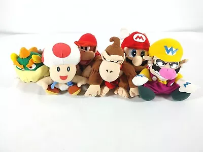 1997 BD&A Nintendo 64 Super Mario Bros N64 Flying Mario Beanie Plush Set • $119.95