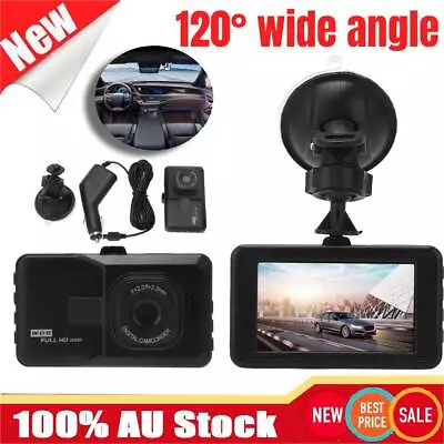 $19.64 • Buy Dash Camera 1080P Front And Rear Smart Car DVR Recorder Night Vision 3 LCD AU