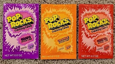 VINTAGE General Foods POP ROCKS CANDY - Cherry Orange Grape • $25