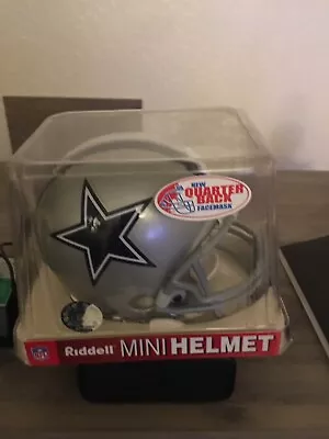Dallas Cowboys Riddell Nfl Mini Helmet Quarterback Facemask • $30