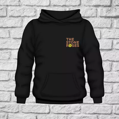 The Stone Roses Hoodie - Black - Unisex S To 5xl - Britpop Gift Oasis Manchester • £24.49