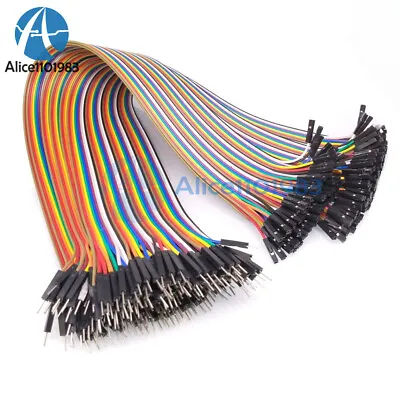 40PIN Dupont 40cm Wire Jumper Cables Female Male To Male Female For Arduino DIY • $2.89