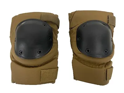 Military KNEE PADS PAIR (NEW) COYOTE BROWN USGI Tactical Protective SMALL • $26.99