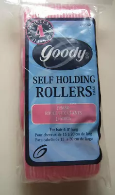 4 Goody Special Jumbo Self Holding Rollers Classic Hair Curler Old Style Hook • $7