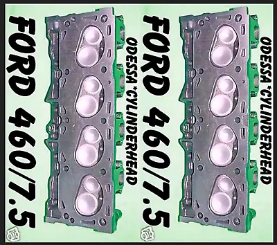 $1220 • Buy New 2 FORD 460 7.5 OHV EFI V8 TRUCK MARINE MOTORHOME CYLINDERS HEAD 