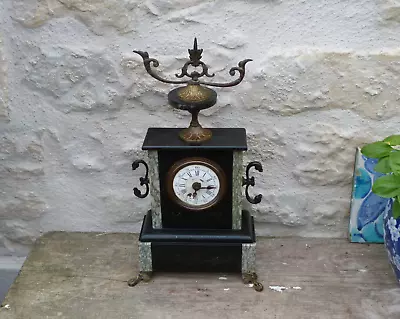19th Century Regular & Marble Pendulum For Restoration • $160.05