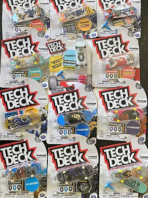 Tech Deck YOU CHOOSE - Finesse SONIC Toy Machine + Fingerboard 96mm NEW 1/27/24 • $12.99