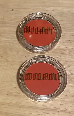 Milani Cheek Kiss Cream Blush #20 CORAL CRUSH (Lot Of 2) • $12.95