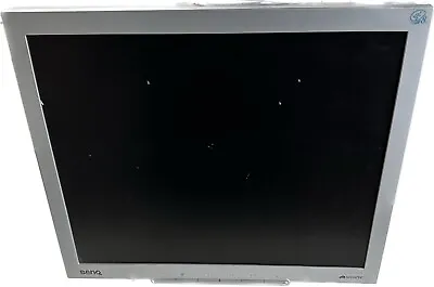 Benq Senseye Q7t4 17  Lcd Monitor Tft Lcd Flat Panel Display Vga Silver • $40