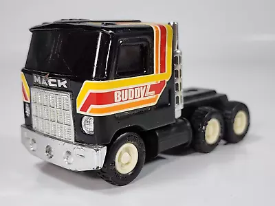 Vintage Buddy L Mack Semi Truck Tractor Toy 4.5  Pressed Steel Scale Model • $8.99