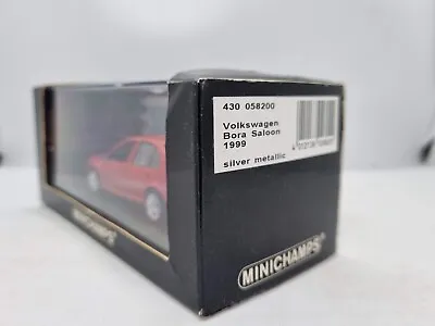 430058200 VW Bora 1999 Saloon 1/43 Minichamps • $159