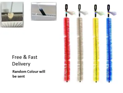 Long Reach Flexible Radiator Brush Heater Heating Duster Bristle Cleaner 70cm • £4.50