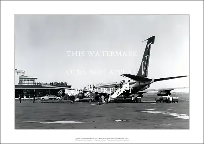 Qantas Boeing 707-138B V-Jet A3 Art Print – Sydney 1962 – 42 X 29 Cm Poster • $11.55