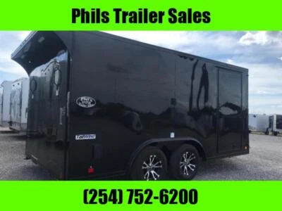 $500 • Buy 2023 Continental Trailers NEW 85X14 ENCLOSED V-NOSE MOTORCYCLE TRAILER CARGO 14.