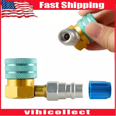 R1234YF To R134a Low Side Quick Coupler Adapters Car Air Conditioning Fitting • $6.79